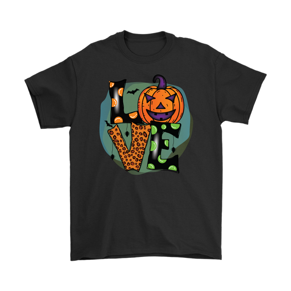 Halloween LOVE Men's and Women's T-Shirts