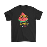 Summer Vibes Watermelon with Sunglasses Men's T-Shirt