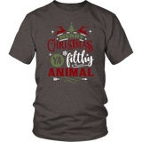 MERRY CHRISTMAS, Ya Filthy Animal Unisex T-Shirt - J & S Graphics