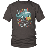 VINTAGE SURFING Design Unisex T-Shirt - J & S Graphics