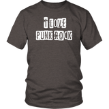 I LOVE PUNK ROCK Unisex T-Shirt - J & S Graphics