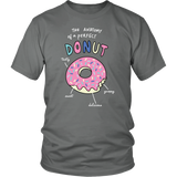 The ANATOMY of a DONUT Unisex T-Shirt - J & S Graphics