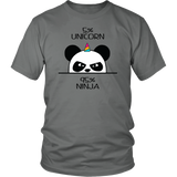 NINJA UNICORN PANDA Unisex T-Shirt - J & S Graphics