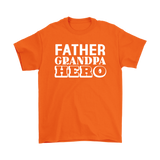 FATHER GRANDPA HERO Men's Short Sleeve T-Shirt