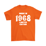 Made in 1968 Limited Edition Unisex short sleeve t-shirt