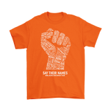 Black Lives Matter SAY THEIR NAMES Men's T-Shirt #BLM
