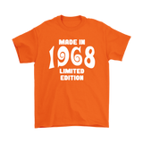 Made in 1968 Limited Edition Unisex short sleeve t-shirt