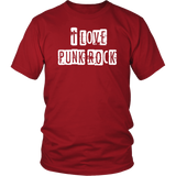 I LOVE PUNK ROCK Unisex T-Shirt - J & S Graphics
