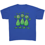 3 Cute Happy Aliens Youth/Child/Kids T-Shirt