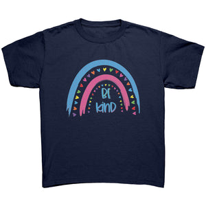 BE KIND Rainbow Youth/Child/Kids T-Shirt