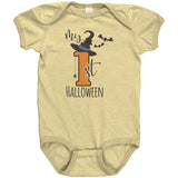 MY FIRST HALLOWEEN Baby's First Snap One Piece Bodysuit