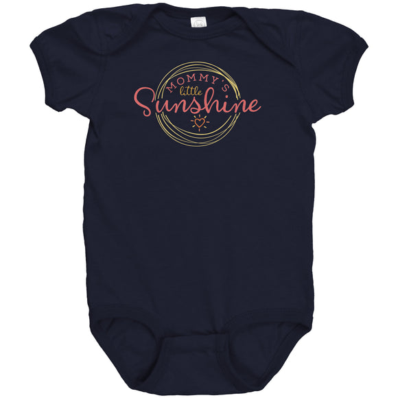 Mommy's Little Sunshine Snap Baby Bodysuit