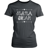 MAMA BEAR Design Women's Short Sleeve T-Shirt - J & S Graphics