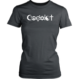 COEXIST Short Sleeve Women's T-shirt - J & S Graphics