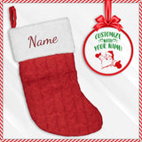 Christmas Personalized Embroidered Stockings - J & S Graphics