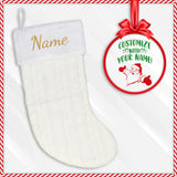 Christmas Personalized Embroidered Stockings - J & S Graphics