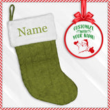 Christmas Personalized Embroidered Stockings - J & S Graphics
