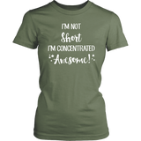 I'm Not Short, I'm Concentrated Awesome! Women's T-shirt - J & S Graphics