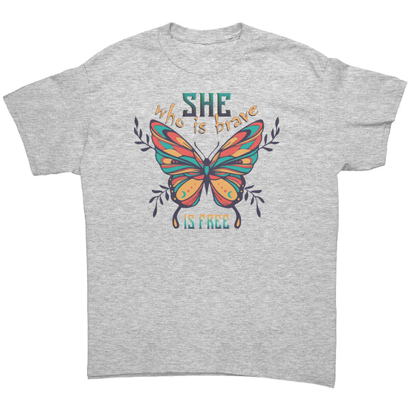 She Who is Brave is Free Unisex T-Shirt
