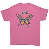 She Who is Brave is Free Unisex T-Shirt