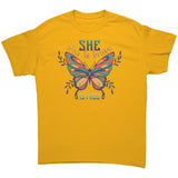 She Who is Brave is Free Unisex T-Shirt