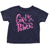 GIRL POWER Snap Toddler T-Shirt - J & S Graphics