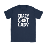 Crazy Cat Lady Women's T-Shirt - J & S Graphics