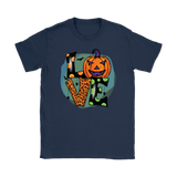 Halloween LOVE Men's and Women's T-Shirts