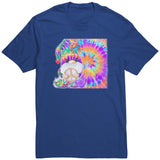 Tie Dye Hippie Garden Gnome Unisex T-Shirt