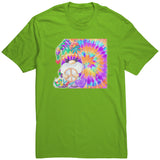 Tie Dye Hippie Garden Gnome Unisex T-Shirt