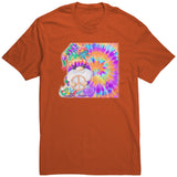 Tie Dye Hippie Garden Gnome Unisex T-Shirt