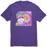 Tie Dye Hippie Garden Gnome Unisex T-Shirt