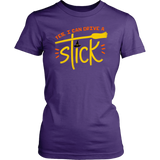 Yes, I can Drive a Stick! Humorous Women's T-shirt - J & S Graphics