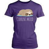 CURRENT MOOD Sloth Women's T-Shirt - J & S Graphics