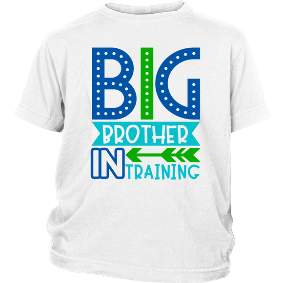 BIG BROTHER in TRAINING Youth / Child T-Shirt - J & S Graphics