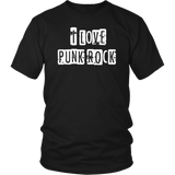 I LOVE PUNK ROCK Unisex T-Shirt - J & S Graphics