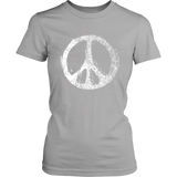 GRUNGE PEACE SIGN Women's Short Sleeve T-Shirt - J & S Graphics