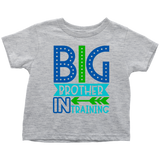 BIG BROTHER in TRAINING Toddler T-Shirt - J & S Graphics