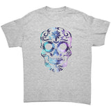 Watercolor Look Sugar Skull Unisex T-Shirt - J & S Graphics