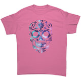 Watercolor Look Sugar Skull Unisex T-Shirt - J & S Graphics