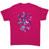 Watercolor Look Sugar Skull Unisex T-Shirt - J & S Graphics