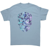 Watercolor Look Sugar Skull Unisex T-Shirt - J & S Graphics