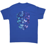 Watercolor Look Sugar Skull Unisex T-Shirt - J & S Graphics