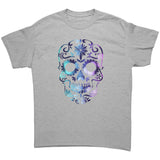 Watercolor Look Sugar Skull Unisex T-Shirt - J & S Graphics