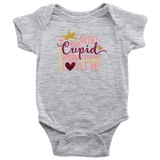 Who Needs Cupid When Everyone Loves Me Baby Bodysuit, Valentine's Day - J & S Graphics