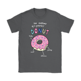 The ANATOMY of a DONUT Women's T-Shirt - J & S Graphics