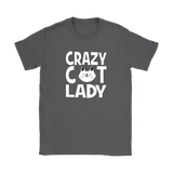 Crazy Cat Lady Women's T-Shirt - J & S Graphics