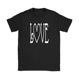 LOVE Women's T-Shirt - J & S Graphics