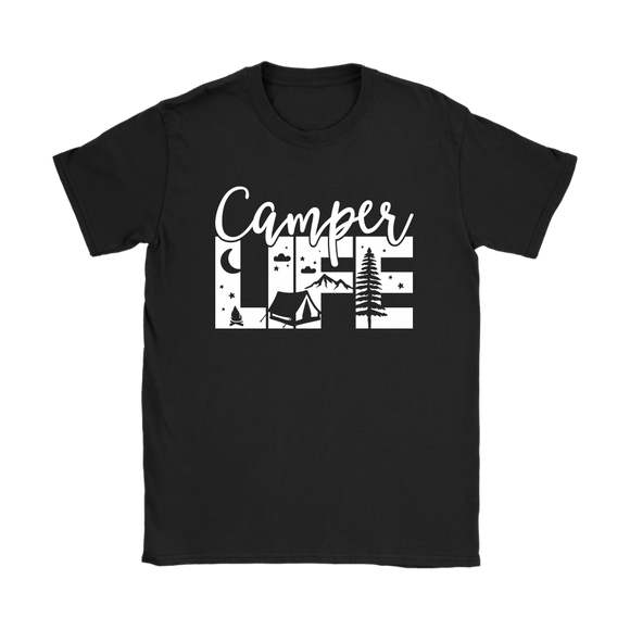 CAMPER LIFE Camping Women's T-Shirt