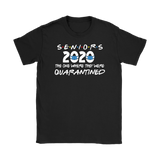 Seniors 2020 FRIENDS Themed T-Shirts, Men's Women's and Unisex